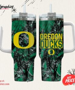 Oregon Ducks Realtree Hunting 40oz Tumbler Oregon Ducks Realtree Hunting 40oz Tumbler