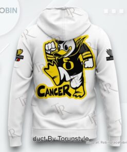 Oregon Ducks Stomp Out Cancer Heroes AOP Clothing (Hoodie, Sweatshirt, T Shirt)   White Oregon Ducks Stomp Out Cancer Heroes AOP Clothing (Hoodie, Sweatshirt, T Shirt)   White