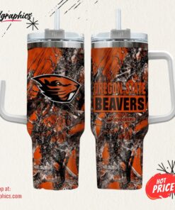 Oregon State Beavers Realtree Hunting 40oz Tumbler