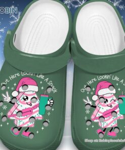 Out Here Loojin’ Like A Snack 3D Printed Crocs Shoes