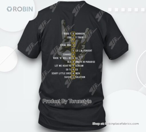 Ozzy Osbourne Forever In Our Hearts T Shirt