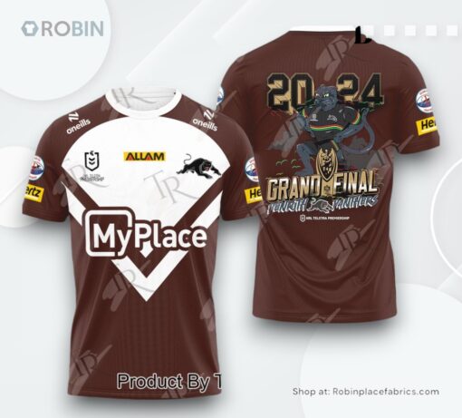 Penrith Panthers 2024 Grand Final AOP Clothing (Hoodie, Sweatshirt, T Shirt)