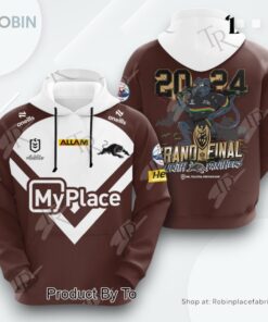 Penrith Panthers 2024 Grand Final AOP Clothing (Hoodie, Sweatshirt, T Shirt)