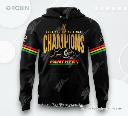 Penrith Panthers 6 Time Premiers AOP Clothing (Hoodie, Sweatshirt, T Shirt)