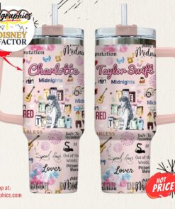 Personalized Taylor Swift 40oz Stanley Tumbler, Midnights Taylor Swift