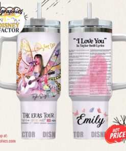 Personalized Taylor Swift 40oz Stanley Tumbler, Taylor Swift Concert