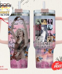 Personalized Taylor Swift 40oz Stanley Tumbler, Taylor Swift The Eras Tour