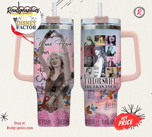 Personalized Taylor Swift 40oz Stanley Tumbler, Taylor Swift The Eras Tour