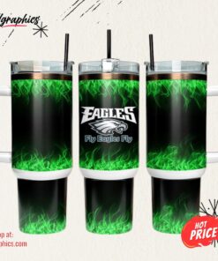 Philadelphia Eagle 40oz Tumbler NFL Tumbler Wrap