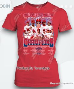 Philadelphia Phillies 2024 NL East Division Champions T Shirt