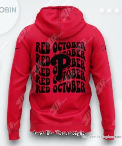 Philadelphia Phillies In October We Wear Red AOP Clothing (Hoodie, Sweatshirt, T Shirt)