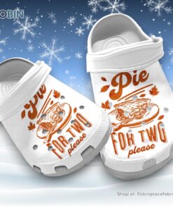 Pie For Two Flease 3D Printed Crocs