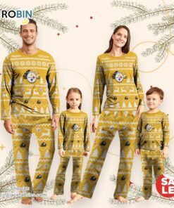 Pittsburgh Steelers Christmas NFL Custom Family Pajamas