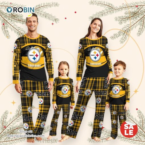Pittsburgh Steelers NFL Custom Your Name Football Team Pajamas