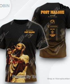 Post Malone 2024 Tour A Collection Of Country Songs AOP Clothing (Hoodie, Sweatshirt, T Shirt)