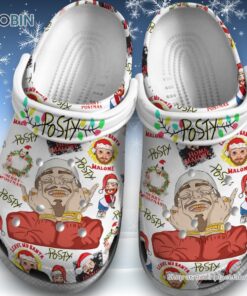 Posty Home Malone Christmas Unisex Classic Crocs