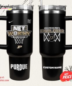 Purdue Boilermakers 2024 Ncaa Men’s Basketball Tournament March Madness Final Four Tumbler 40 Oz