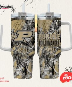 Purdue Boilermakers Realtree Hunting 40oz Tumbler