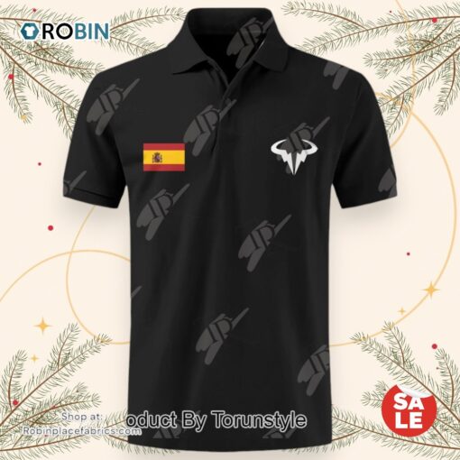 Rafael Nadal 23 Years Thank You For Everything, Tennis Legends Polo Shirt