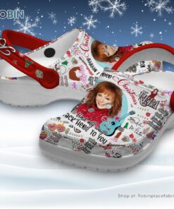 Reba Back Here To You Merry Christmas Unisex Classic Crocs Reba Back Here To You Merry Christmas Unisex Classic Crocs