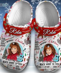 Reba Back Here To You Merry Christmas Unisex Classic Crocs Reba Back Here To You Merry Christmas Unisex Classic Crocs