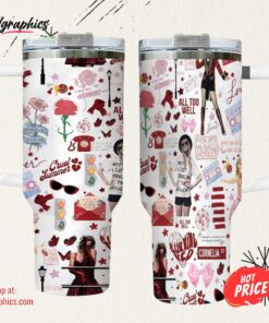 Red Album Taylor Swift Stanley 40oz Tumbler Travel Cup With Handle