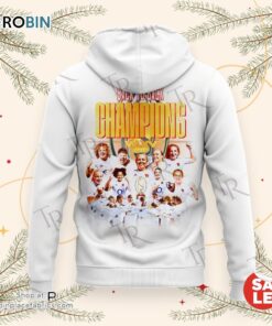 Red Roses 2024 Women’s Rugby Back To Back Champions Hoodie