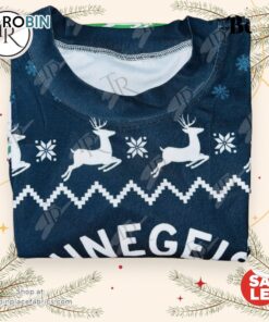 Rhinegeist Cincy Made Ugly Christmas Sweater   Holiday Themed Brewery Sweater