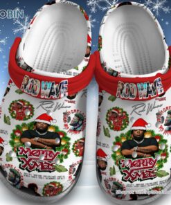 Rod Wave Merry Xmas Unisex Classic Crocs Rod Wave Merry Xmas Unisex Classic Crocs