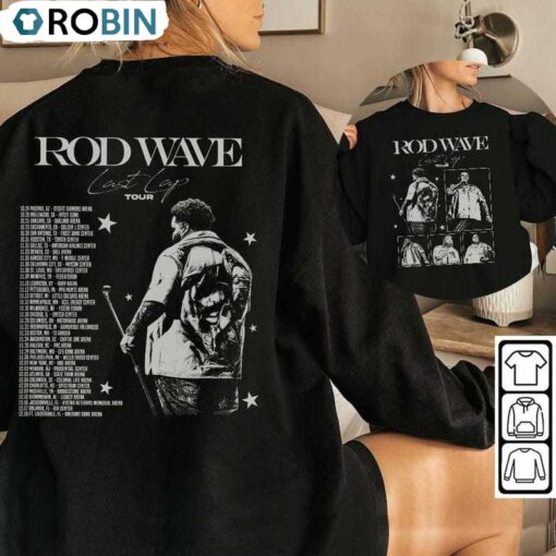 Rod Wave Last Lap Concert Tour Sweatshirt, Long Sleeve Cotton, Hoodie