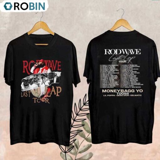 Rod Wave Last Lap Tour 2024 TShirt Unisex Shirt
