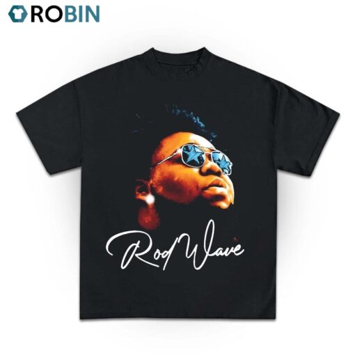 Rod Wave Tour Graphic Shirt, Vintage Wash T Shirt