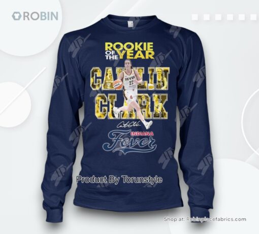 Rookie Of The Year Caitlin Clark Indiana Fever T Shirt