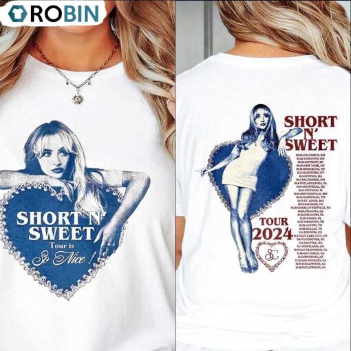 S.brina Ca1penter Short N Sweet Tour Shirt,