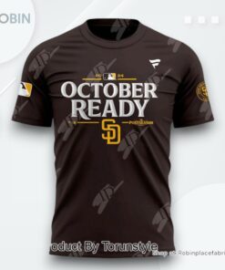 San Diego Padres Fanatics Brown 2024 MLB Postseason AOP Clothing (Hoodie, Sweatshirt, T Shirt) San Diego Padres Fanatics Brown 2024 MLB Postseason AOP Clothing (Hoodie, Sweatshirt, T Shirt)