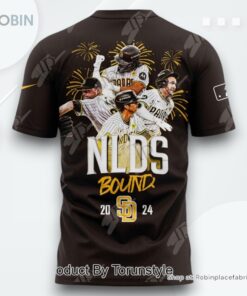 San Diego Padres NLDS Bound 2024 T Shirt San Diego Padres NLDS Bound 2024 T Shirt