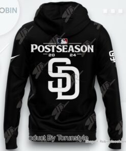 San Diego Padres October Ready Postseason 2024 AOP Clothing (Hoodie, Sweatshirt, T Shirt)   Black