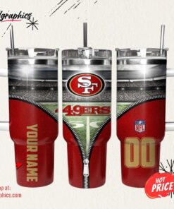San Francisco 49ers NFL 40oz Stanley Tumbler