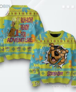 Scooby Doo Where Are You Ruh Roh Ready For Adventure Sweater