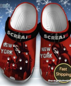 Scream New York New Rules Halloween Movie Unisex Classic Crocs