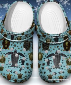 Sea Turtles Of The World 3D Printed Crocs Clogs Shoes
