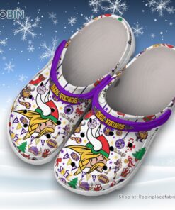 Skol Vikings Merry Christmas Classic Crocs