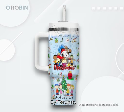 Snoopy Merry Christmas 40oz Tumbler