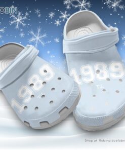 Soft And Lightweight 1989 T.S. 3D Printed Crocs Shoes