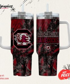 South Carolina Gamecocks Realtree Hunting 40oz Tumbler