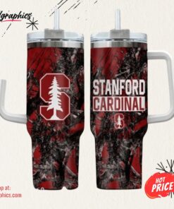 Stanford Cardinal Realtree Hunting 40oz Tumbler