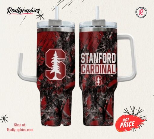 Stanford Cardinal Realtree Hunting 40oz Tumbler