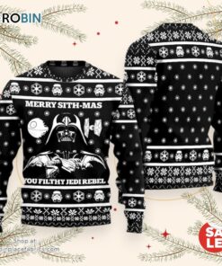 Star Wars Merry Sith Mas Darth Vader Unisex Ugly Christmas Sweater