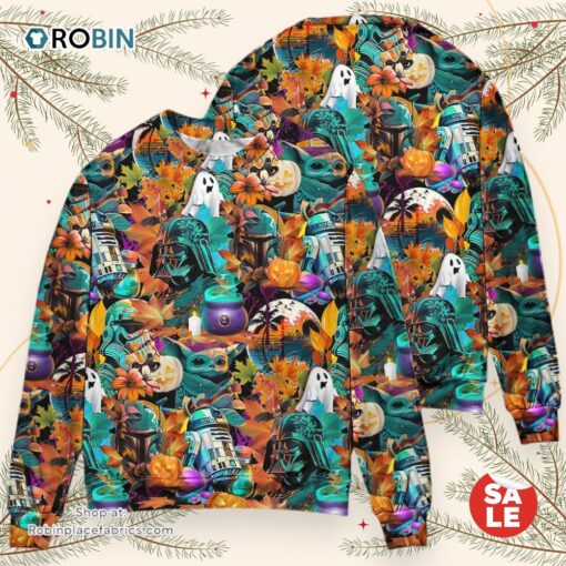 Star Wars Special Synthwave Halloween Sweater, Star Wars Ugly Sweatshirt