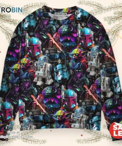 Star Wars Spooky Vibes Halloween Sweater, Star Wars Ugly Sweatshirt